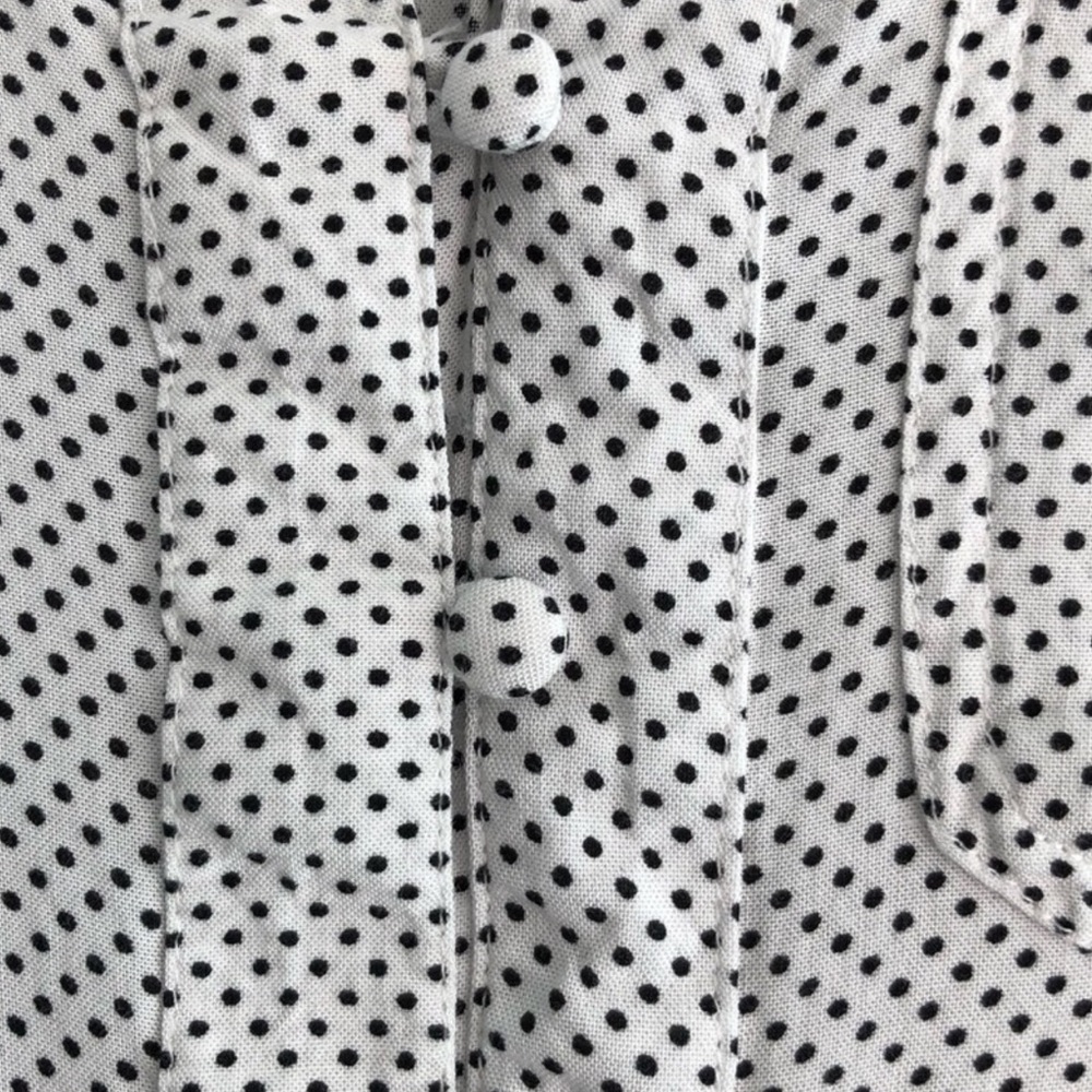 White with Black Dots Top - Picture 3 of 9
